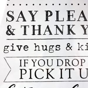 House Rules Season 4 - Calligraphy