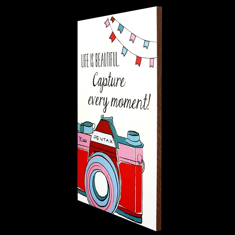 Capture Every Moment Wall Sign-3 Graphic design - Poster