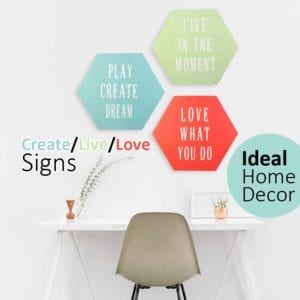 Create Live Love Wall Plaques