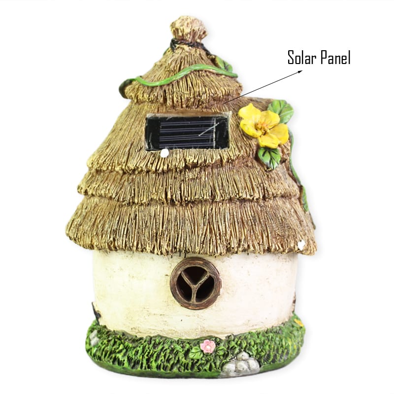 Garden Solar Fairy House-9