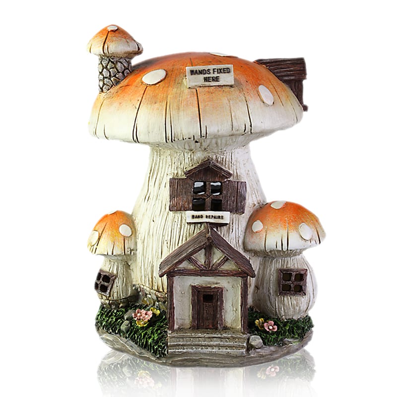 Garden Solar Secret Fairy Village-1