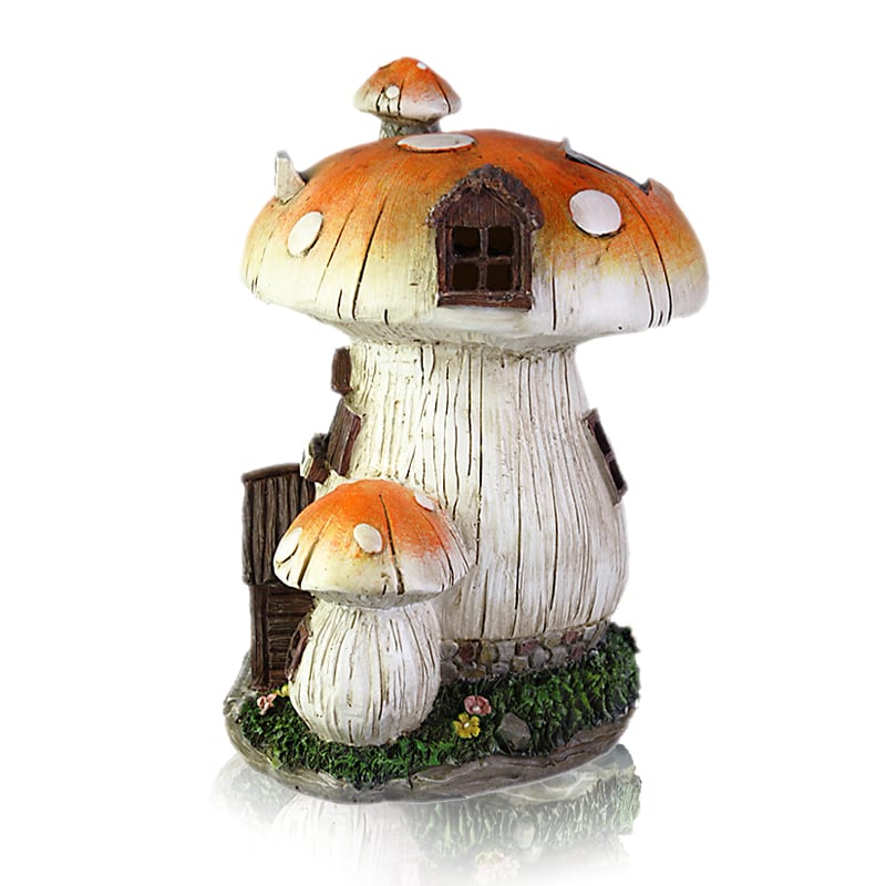 Garden Solar Secret Fairy Village-3