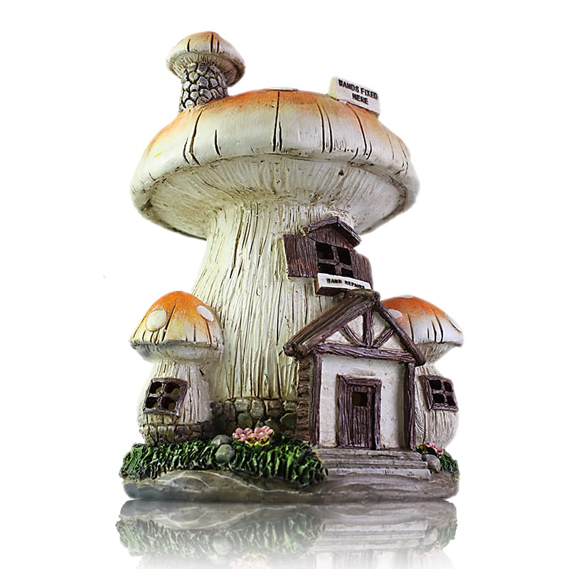 Garden Solar Secret Fairy Village-5