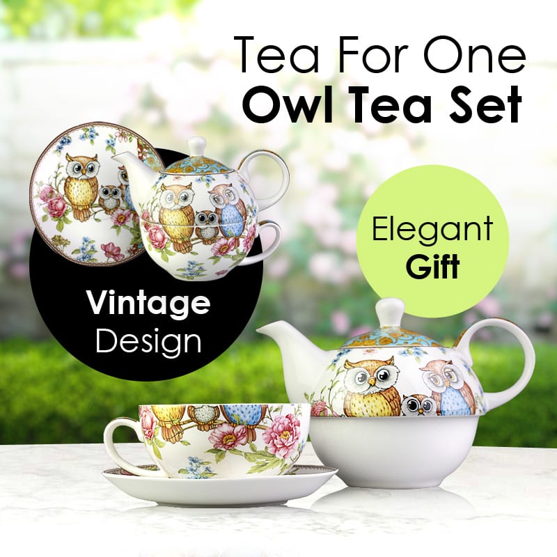 Owl European Tea Set-1