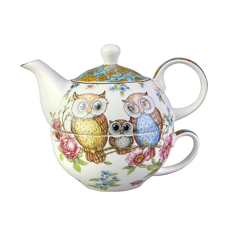 Owl European Tea Set-3