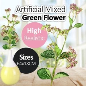 Artificial Countryside Mixed Green Flower