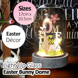 Bunny Glass Dome