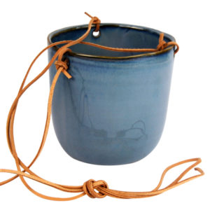 Blue Hanging Pot