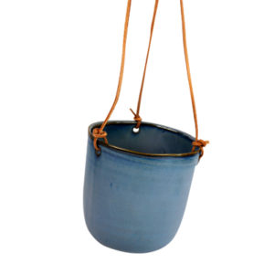 Blue Hanging Pot