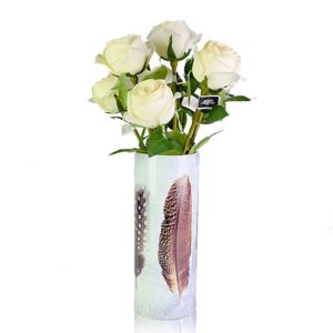 feather vase